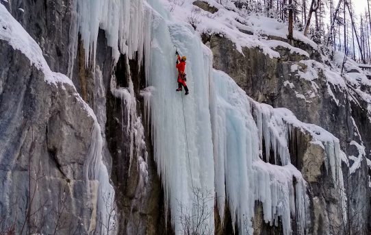 Canmore Ice Climbing