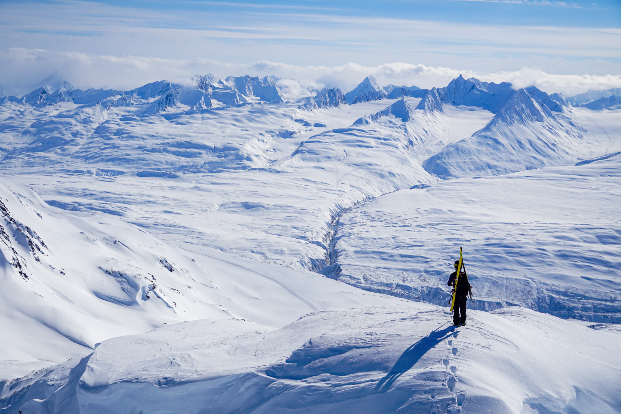 Alaska Ski Trip 2022 - Climber Kyle